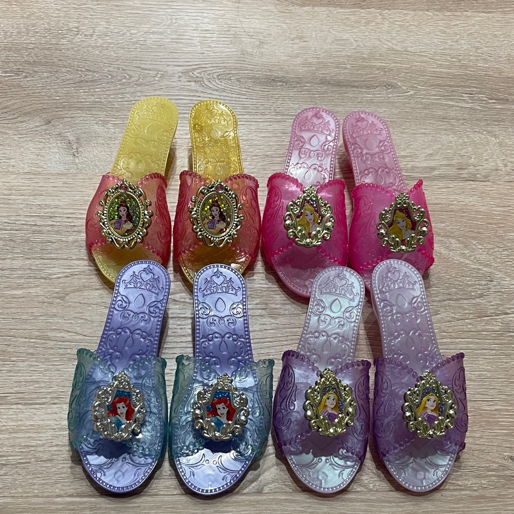 Disney Princess Slide Sandals Set